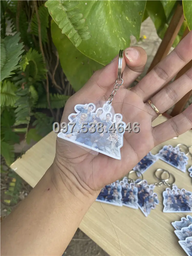Móc Khóa Logo Treo Theo Yêu Cầu tại Pleiku ,Gia Lai , Giá Xưởng, Cắt Laser, Mica Trong Suốt Dày 4mm , kích thước 4.5x5.5 cm , Giá Tận Gốc, Free Ship Từ 30 Cái 4 Móc Khóa Logo Treo Theo Yêu Cầu tại Pleiku ,Gia Lai
, Giá Xưởng, Cắt Laser, Mica Trong Suốt Dày 4mm , kích thước 4.5x5.5 cm , Giá Tận Gốc, Free Ship Từ 30 Cái - Ảnh 4
