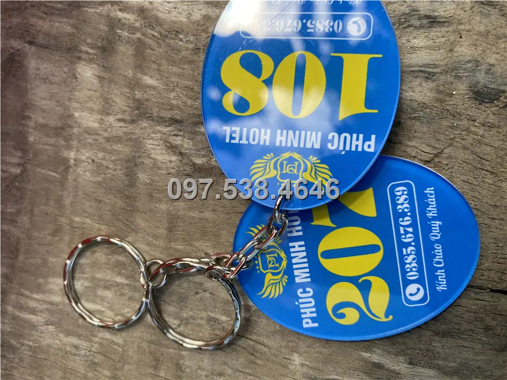 Móc Khóa Logo Treo Theo Yêu Cầu tại Hòa Bình , Giá Xưởng, Cắt Laser, Mica Trong Suốt Dày 4mm , kích thước 4.5x5.5 cm , Giá Tận Gốc, Free Ship Từ 30 Cái 2 Móc Khóa Logo Treo Theo Yêu Cầu tại Hòa Bình
, Giá Xưởng, Cắt Laser, Mica Trong Suốt Dày 4mm , kích thước 4.5x5.5 cm , Giá Tận Gốc, Free Ship Từ 30 Cái - Ảnh 2