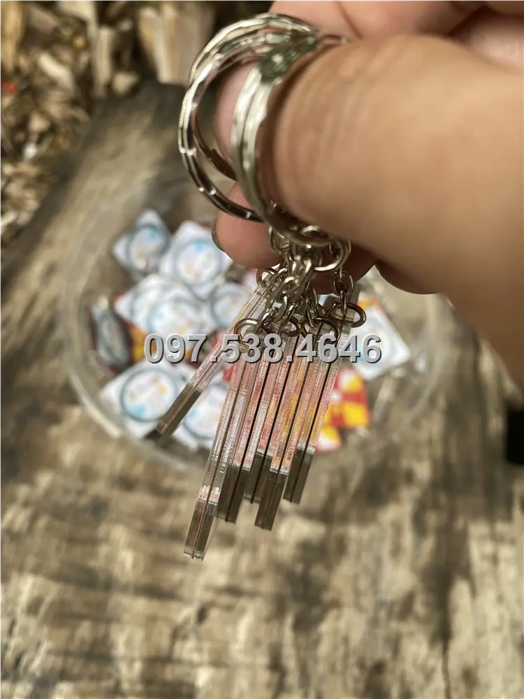 Móc Khóa Logo Treo Theo Yêu Cầu tại Huế ,Thừa Thiên Huế , Giá Xưởng, Cắt Laser, Mica Trong Suốt Dày 4mm , kích thước 4.5x5.5 cm , Giá Tận Gốc, Free Ship Từ 30 Cái 6 Móc Khóa Logo Treo Theo Yêu Cầu tại Huế ,Thừa Thiên Huế , Giá Xưởng, Cắt Laser, Mica Trong Suốt Dày 4mm , kích thước 4.5x5.5 cm , Giá Tận Gốc, Free Ship Từ 30 Cái - Ảnh 6