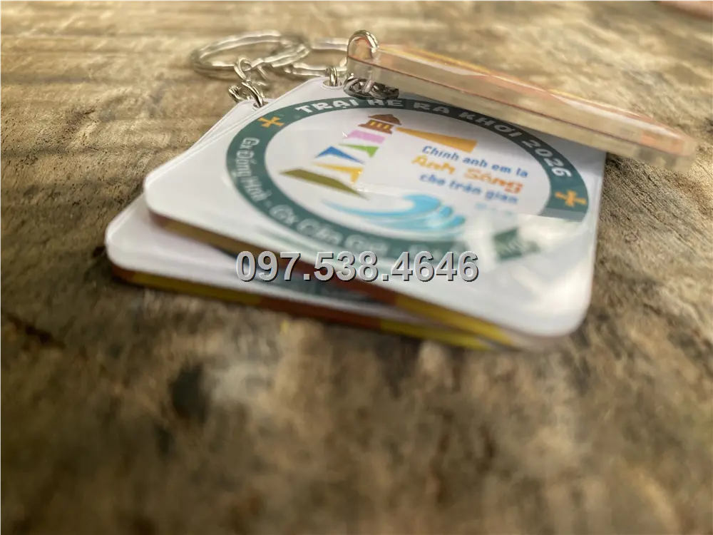 Móc Khóa Logo Treo Theo Yêu Cầu tại Huế ,Thừa Thiên Huế , Giá Xưởng, Cắt Laser, Mica Trong Suốt Dày 4mm , kích thước 4.5x5.5 cm , Giá Tận Gốc, Free Ship Từ 30 Cái 11 Móc Khóa Logo Treo Theo Yêu Cầu tại Huế ,Thừa Thiên Huế , Giá Xưởng, Cắt Laser, Mica Trong Suốt Dày 4mm , kích thước 4.5x5.5 cm , Giá Tận Gốc, Free Ship Từ 30 Cái - Ảnh 11
