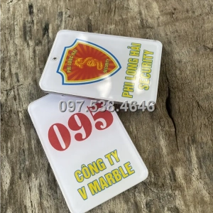 Móc Khóa Logo Treo Theo Yêu Cầu tại Hưng Yên, Giá Xưởng, Cắt Laser, Mica Trong Suốt Dày 4mm , kích thước 4.5x5.5 cm , Giá Tận Gốc, Free Ship Từ 30 Cái
