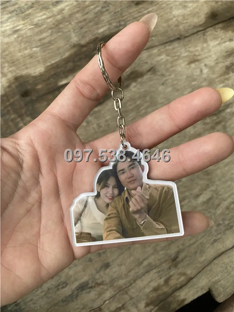Móc Khóa Logo Treo Theo Yêu Cầu tại Lạng Sơn, Giá Xưởng, Cắt Laser, Mica Trong Suốt Dày 4mm , kích thước 4.5x5.5 cm , Giá Tận Gốc, Free Ship Từ 30 Cái 5 Móc Khóa Logo Treo Theo Yêu Cầu tại Lạng Sơn, Giá Xưởng, Cắt Laser, Mica Trong Suốt Dày 4mm , kích thước 4.5x5.5 cm , Giá Tận Gốc, Free Ship Từ 30 Cái - Ảnh 5