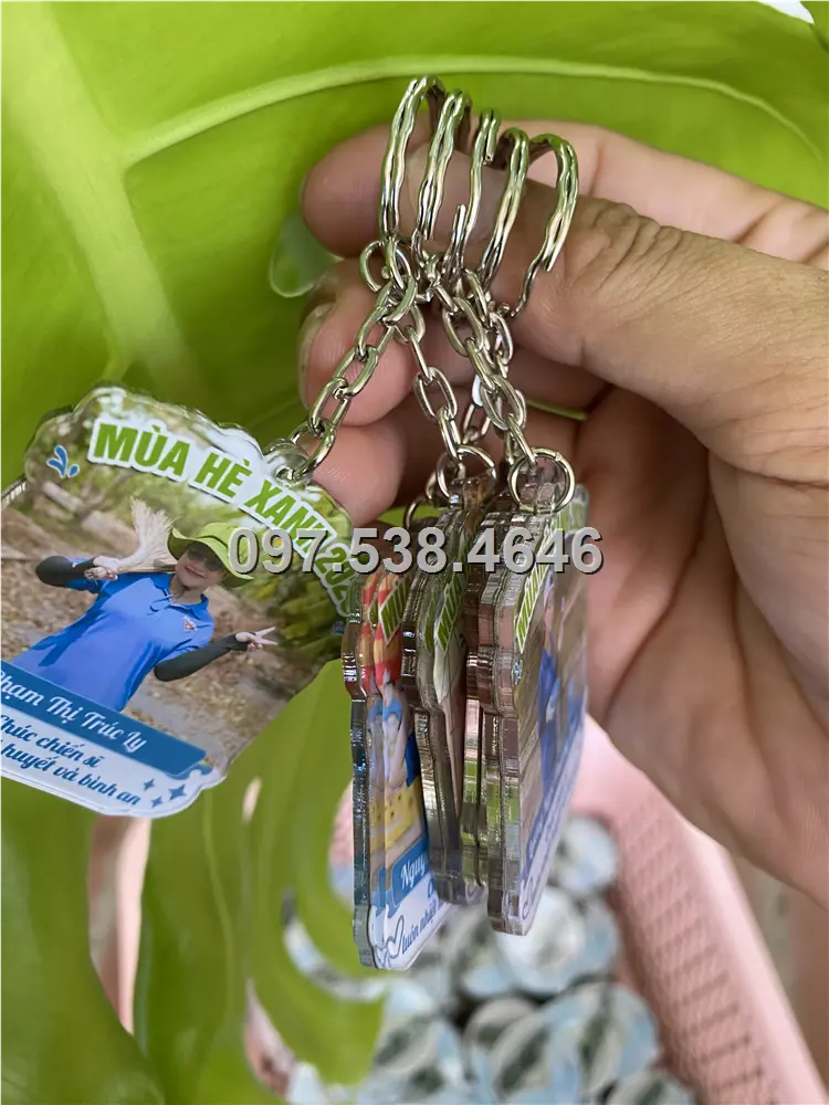 Móc Khóa Logo Treo Theo Yêu Cầu tại Long Xuyên ,An Giang, Giá Xưởng, Cắt Laser, Mica Trong Suốt Dày 4mm , kích thước 4.5x5.5 cm , Giá Tận Gốc, Free Ship Từ 30 Cái 9 Móc Khóa Logo Treo Theo Yêu Cầu tại Long Xuyên ,An Giang, Giá Xưởng, Cắt Laser, Mica Trong Suốt Dày 4mm , kích thước 4.5x5.5 cm , Giá Tận Gốc, Free Ship Từ 30 Cái - Ảnh 9