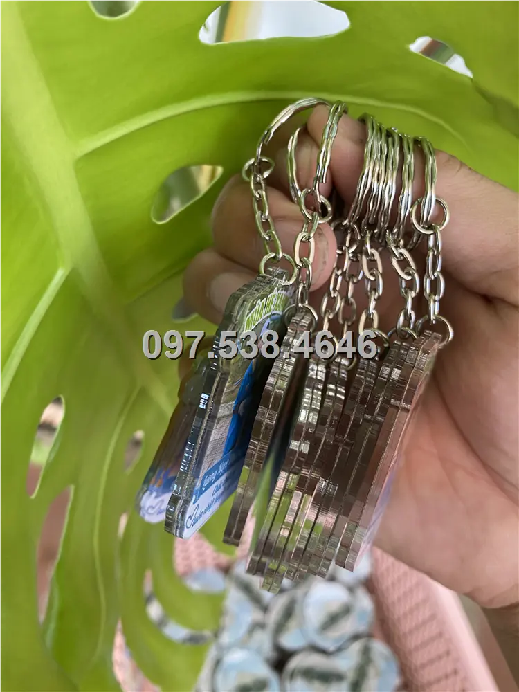 Móc Khóa Logo Treo Theo Yêu Cầu tại Long Xuyên ,An Giang, Giá Xưởng, Cắt Laser, Mica Trong Suốt Dày 4mm , kích thước 4.5x5.5 cm , Giá Tận Gốc, Free Ship Từ 30 Cái 7 Móc Khóa Logo Treo Theo Yêu Cầu tại Long Xuyên ,An Giang, Giá Xưởng, Cắt Laser, Mica Trong Suốt Dày 4mm , kích thước 4.5x5.5 cm , Giá Tận Gốc, Free Ship Từ 30 Cái - Ảnh 7