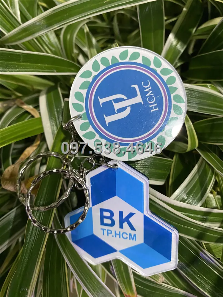 Móc Khóa Logo Treo Theo Yêu Cầu tại Mỹ Tho ,Tiền Giang, Giá Xưởng, Cắt Laser, Mica Trong Suốt Dày 4mm , kích thước 4.5x5.5 cm , Giá Tận Gốc, Free Ship Từ 30 Cái 1 Móc Khóa Logo Treo Theo Yêu Cầu tại Mỹ Tho ,Tiền Giang, Giá Xưởng, Cắt Laser, Mica Trong Suốt Dày 4mm , kích thước 4.5x5.5 cm , Giá Tận Gốc, Free Ship Từ 30 Cái