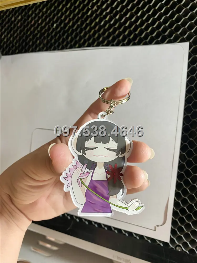 Móc Khóa Logo Treo Theo Yêu Cầu tại Nha Trang ,Khánh Hòa , Giá Xưởng, Cắt Laser, Mica Trong Suốt Dày 4mm , kích thước 4.5x5.5 cm , Giá Tận Gốc, Free Ship Từ 30 Cái 5 Móc Khóa Logo Treo Theo Yêu Cầu tại Nha Trang ,Khánh Hòa , Giá Xưởng, Cắt Laser, Mica Trong Suốt Dày 4mm , kích thước 4.5x5.5 cm , Giá Tận Gốc, Free Ship Từ 30 Cái - Ảnh 5