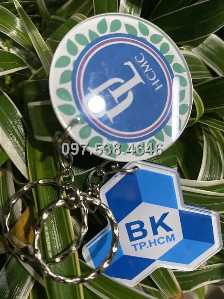 Móc Khóa Logo Treo Theo Yêu Cầu tại Mỹ Tho ,Tiền Giang, Giá Xưởng, Cắt Laser, Mica Trong Suốt Dày 4mm , kích thước 4.5x5.5 cm , Giá Tận Gốc, Free Ship Từ 30 Cái 3 Móc Khóa Logo Treo Theo Yêu Cầu tại Mỹ Tho ,Tiền Giang, Giá Xưởng, Cắt Laser, Mica Trong Suốt Dày 4mm , kích thước 4.5x5.5 cm , Giá Tận Gốc, Free Ship Từ 30 Cái - Ảnh 3