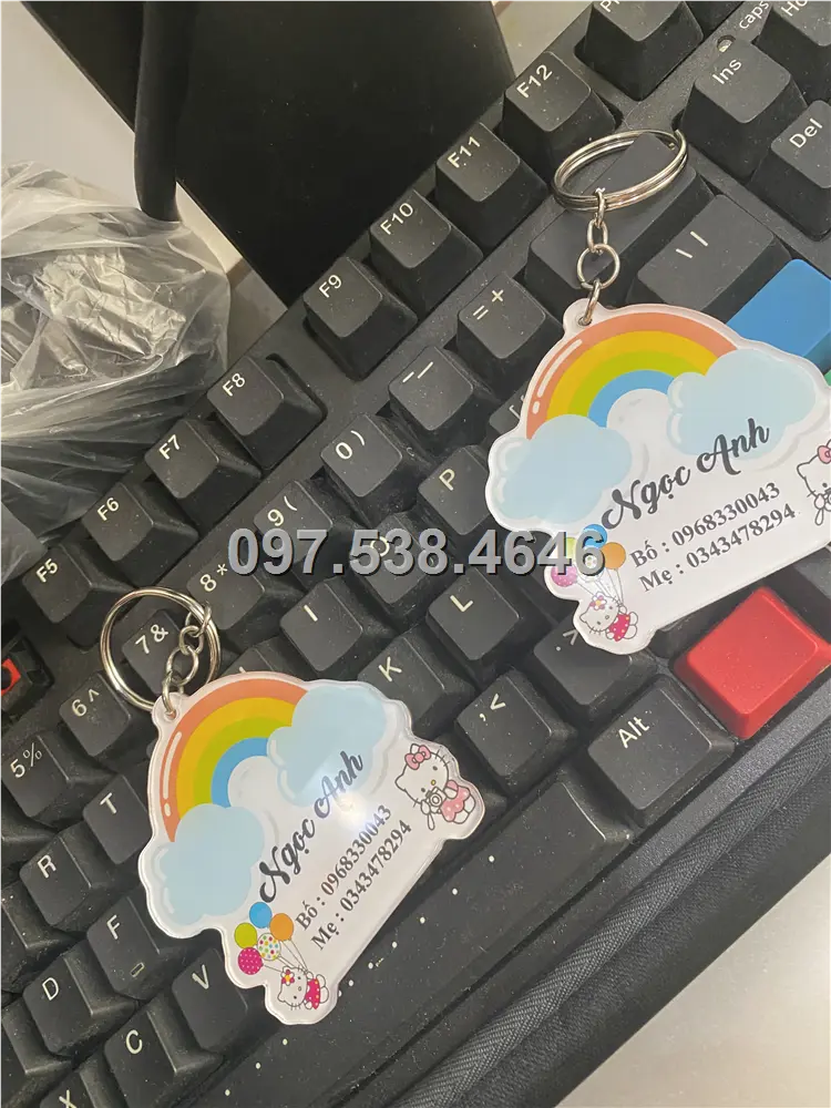 Móc Khóa Logo Treo Theo Yêu Cầu tại Ninh Bình, Giá Xưởng, Cắt Laser, Mica Trong Suốt Dày 4mm , kích thước 4.5x5.5 cm , Giá Tận Gốc, Free Ship Từ 30 Cái 4 Móc Khóa Logo Treo Theo Yêu Cầu tại Ninh Bình, Giá Xưởng, Cắt Laser, Mica Trong Suốt Dày 4mm , kích thước 4.5x5.5 cm , Giá Tận Gốc, Free Ship Từ 30 Cái - Ảnh 4