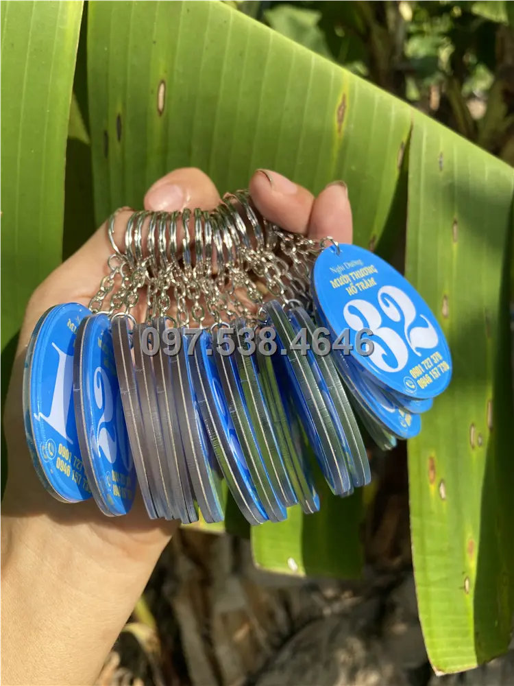 Móc Khóa Logo Treo Theo Yêu Cầu tại Phan Thiết ,Bình Thuận , Giá Xưởng, Cắt Laser, Mica Trong Suốt Dày 4mm , kích thước 4.5x5.5 cm , Giá Tận Gốc, Free Ship Từ 30 Cái 14 Móc Khóa Logo Treo Theo Yêu Cầu tại Phan Thiết ,Bình Thuận , Giá Xưởng, Cắt Laser, Mica Trong Suốt Dày 4mm , kích thước 4.5x5.5 cm , Giá Tận Gốc, Free Ship Từ 30 Cái - Ảnh 14