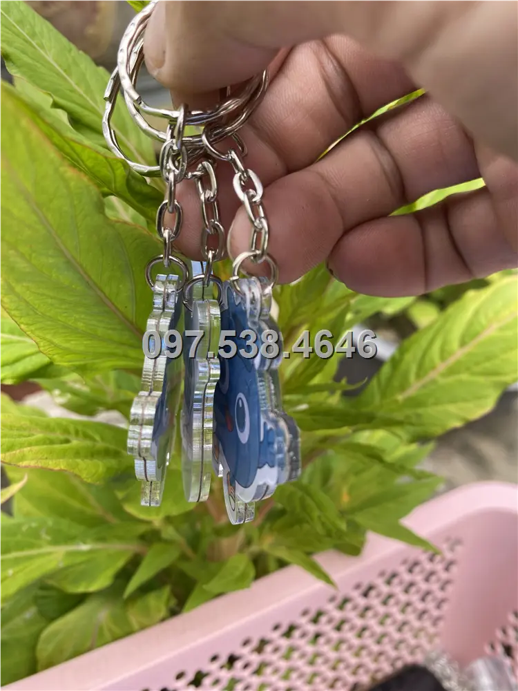Móc Khóa Logo Treo Theo Yêu Cầu tại TPHCM, Giá Xưởng, Cắt Laser, Mica Trong Suốt Dày 4mm , kích thước 4.5x5.5 cm , Giá Tận Gốc, Free Ship Từ 30 Cái 11 Móc Khóa Logo Treo Theo Yêu Cầu tại TPHCM, Giá Xưởng, Cắt Laser, Mica Trong Suốt Dày 4mm , kích thước 4.5x5.5 cm , Giá Tận Gốc, Free Ship Từ 30 Cái - Ảnh 11