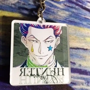 Móc Khóa Manga Factory Hunter - Killua Sisoko Kuro Kurapika Acrylic Móc Khóa