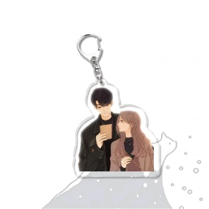 Móc Khóa MANHUA Khó Dỗ Dành Anime Chibi Xinh Xắn Đáng Yêu 1