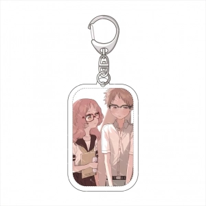 Móc Khóa Mặt Acrylic Hình Cô Gái Anime I Like Forgot Her Mie Ai Komura Kaede Dễ Thương