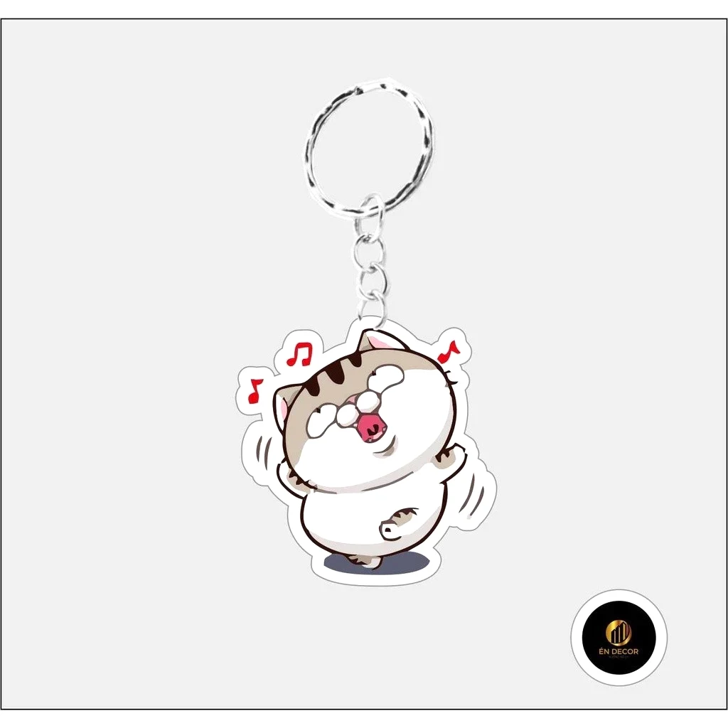 Móc Khóa Mèo Ami Bụng Bự Xinh Xắn Cute Tặng Người Thân, Bạn Bè, Làm Theo Yêu Cầu, Chất Liệu Mica Trong Suốt In 2 Mặt, Kích Thước 5cm , Trang Trí Treo Cặp, Balo 8 Móc Khóa Mèo Ami Bụng Bự Xinh Xắn Cute Tặng Người Thân, Bạn Bè, Làm Theo Yêu Cầu, Chất Liệu Mica Trong Suốt In 2 Mặt, Kích Thước 5cm , Trang Trí Treo Cặp, Balo 7