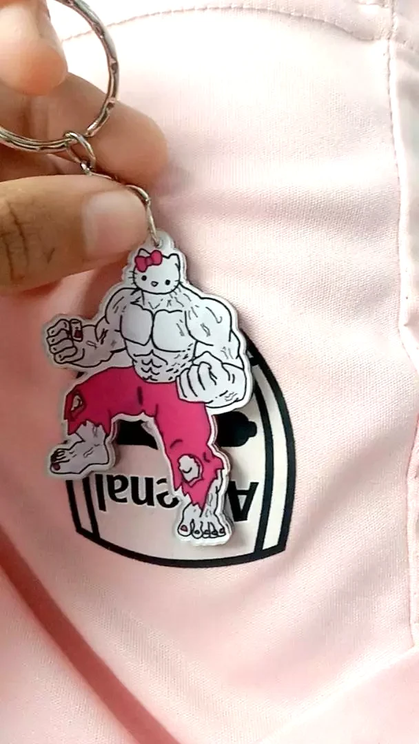Móc Khoá Mèo Hello Kitty Cơ Bắp Đô Con Lực Lưỡng Đáng Yêu Dễ Thương, Móc Khóa Treo Cặp. Balo In Theo Yêu Cầu 6 Móc Khoá Mèo Hello Kitty Cơ Bắp Đô Con Lực Lưỡng Đáng Yêu Dễ Thương, Móc Khóa Treo Cặp. Balo In Theo Yêu Cầu 5