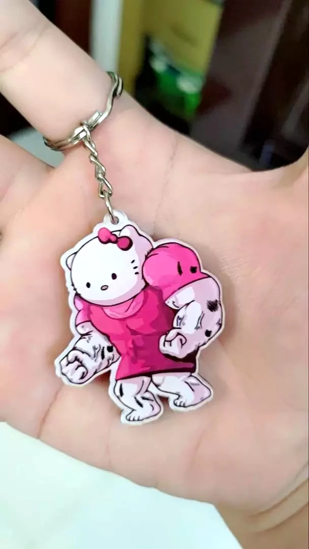 Móc Khoá Mèo Hello Kitty Cơ Bắp Đô Con Lực Lưỡng Đáng Yêu Dễ Thương, Móc Khóa Treo Cặp. Balo In Theo Yêu Cầu 1 Móc Khoá Mèo Hello Kitty Cơ Bắp Đô Con Lực Lưỡng Đáng Yêu Dễ Thương, Móc Khóa Treo Cặp. Balo In Theo Yêu Cầu 9