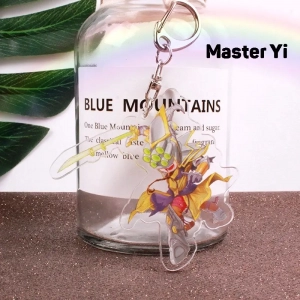 Móc Khoá Mica Acrylic Lol Liên Minh Huyền Thoại Yasuo Riven Irelia Leesin Kaisa Jinx Ezreal Yi Lux Xayah 1