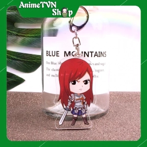 Móc Khoá Mica Anime Fairy Tail (Hội Đuôi Tiên) - Nhựa Cứng Acrylic In 2 Mặt Sắc Nét