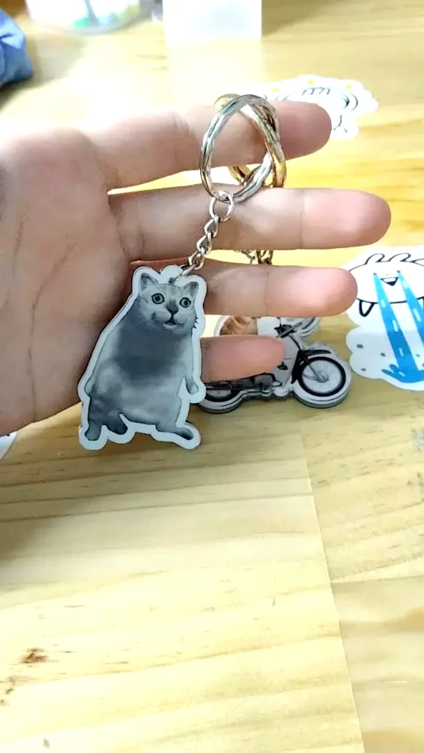 Móc Khóa Mica Họa Tiết Mèo Dễ Thương, In Theo Yêu Cầu Mica Trong Suốt In 2 Mặt , Trang Trí Treo Cặp, Balo 4 Móc Khóa Mica Họa Tiết Mèo Dễ Thương, In Theo Yêu Cầu Mica Trong Suốt In 2 Mặt , Trang Trí Treo Cặp, Balo 3