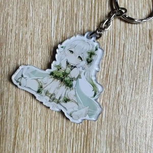 Móc Khóa Mica In Hình Nhân Vật Anime Nahida Trong Genshin Impact Siêu Dễ Thương Trang Trí Túi Xách Làm Quà Tặng 1