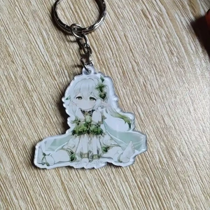 Móc Khóa Mica In Hình Nhân Vật Anime Nahida Trong Genshin Impact Siêu Dễ Thương Trang Trí Túi Xách Làm Quà Tặng