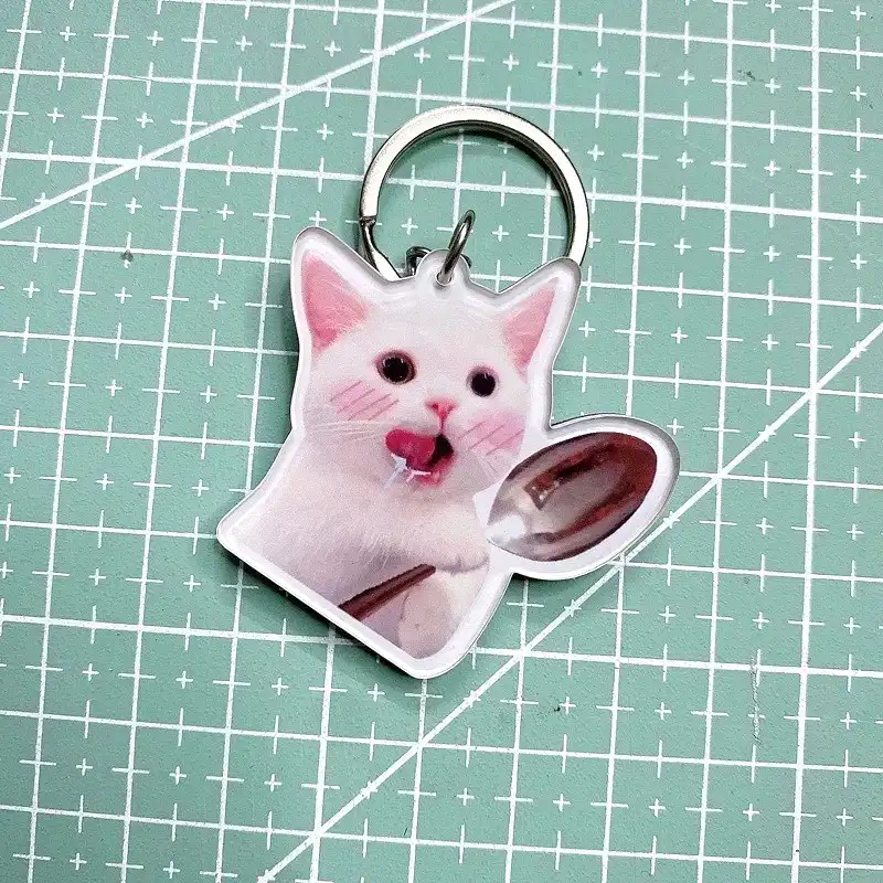 Móc Khoá Mica Mèo Meme Cute Đáng Yêu, Mỹ Diệu, Meme Quà Tặng Bạn Bè, Chất Liệu Mica Trong Suốt In 2 Mặt, Kích Thước 5cm , Trang Trí Treo Cặp, Balo 2 Móc Khoá Mica Mèo Meme Cute Đáng Yêu, Mỹ Diệu, Meme Quà Tặng Bạn Bè, Chất Liệu Mica Trong Suốt In 2 Mặt, Kích Thước 5cm , Trang Trí Treo Cặp, Balo 1