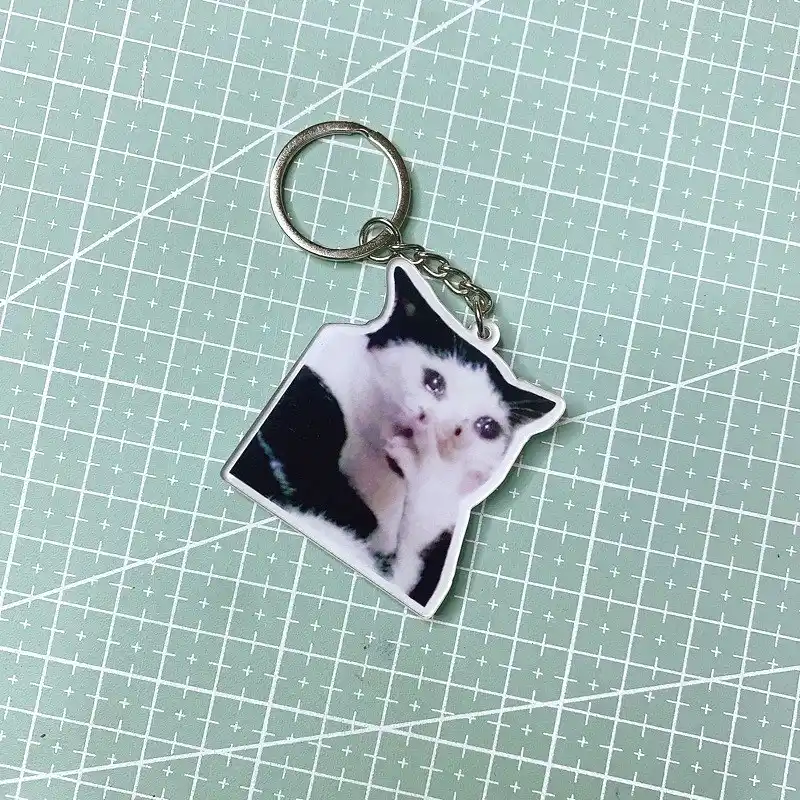 Móc Khoá Mica Mèo Meme Cute Đáng Yêu, Mỹ Diệu, Meme Quà Tặng Bạn Bè, Chất Liệu Mica Trong Suốt In 2 Mặt, Kích Thước 5cm , Trang Trí Treo Cặp, Balo 4 Móc Khoá Mica Mèo Meme Cute Đáng Yêu, Mỹ Diệu, Meme Quà Tặng Bạn Bè, Chất Liệu Mica Trong Suốt In 2 Mặt, Kích Thước 5cm , Trang Trí Treo Cặp, Balo 3