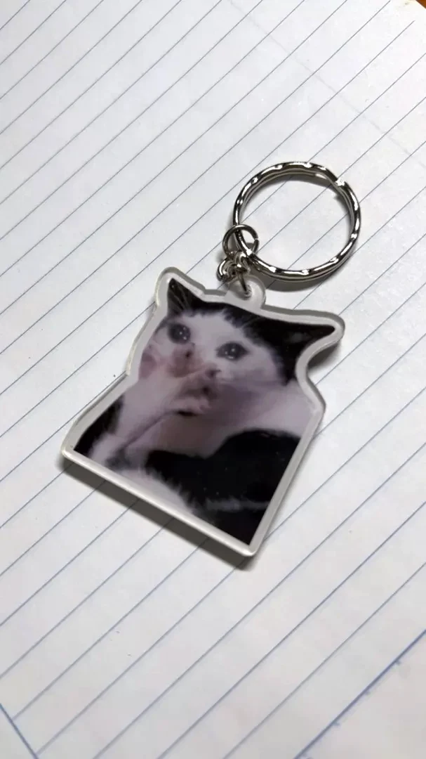 Móc Khoá Mica Trong 2 Mặt Mèo Meme Cute Đáng Yêu, Móc Khóa Treo Cặp. Balo In Theo Yêu Cầu 3 Móc Khoá Mica Trong 2 Mặt Mèo Meme Cute Đáng Yêu, Móc Khóa Treo Cặp. Balo In Theo Yêu Cầu 2