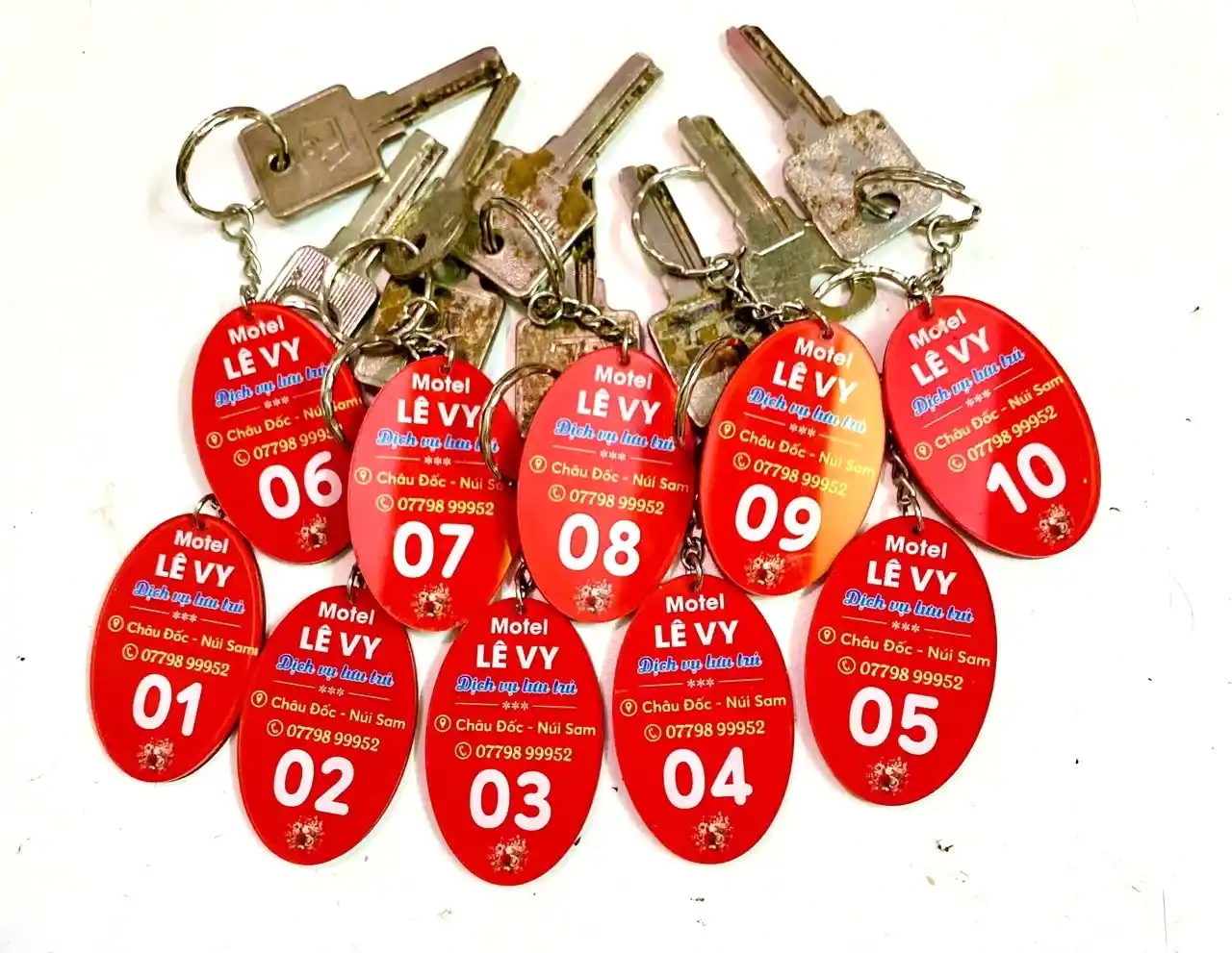 Móc Khóa Mica Trong 2 Mặt Số Phòng, Logo, Tên Khách Sạn, Nhà Nghỉ, Homestay, Motel, Hotel In Theo Yêu Cầu,đa Dạng Mẫu Mã 5 Móc Khóa Mica Trong 2 Mặt Số Phòng, Logo, Tên Khách Sạn, Nhà Nghỉ, Homestay, Motel, Hotel In Theo Yêu Cầu,đa Dạng Mẫu Mã 4