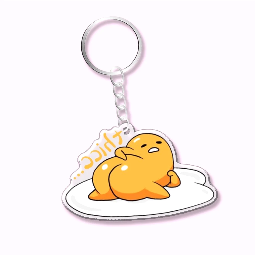 Móc Khóa Mica Trong Suốt Arcrylic In Hoạt Hình Gudetama Siêu Dễ Thương Trang Trí Túi Xác Ba Lô Làm Quà Tặng 2 Móc Khóa Mica Trong Suốt Arcrylic In Hoạt Hình Gudetama Siêu Dễ Thương Trang Trí Túi Xác Ba Lô Làm Quà Tặng 1
