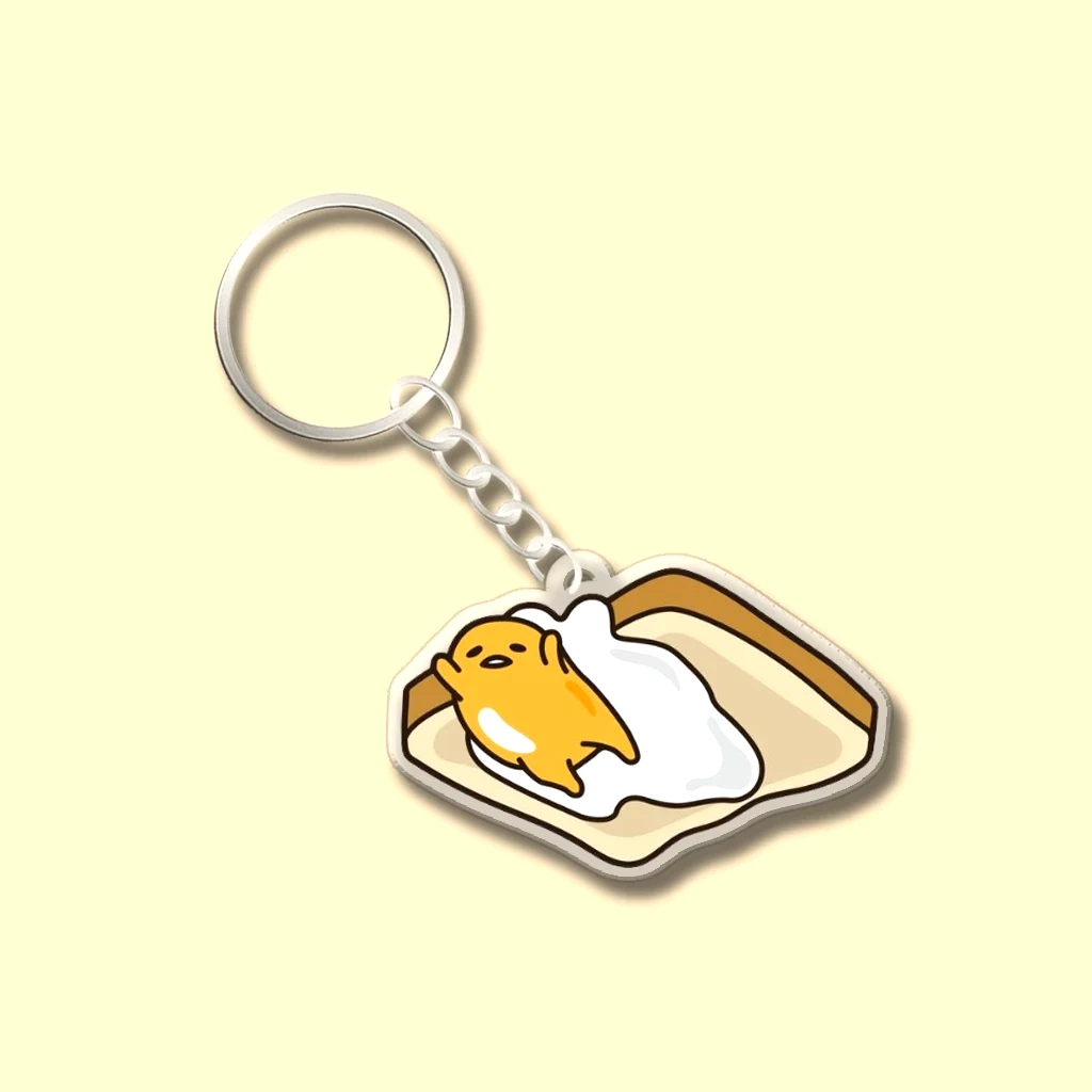 Móc Khóa Mica Trong Suốt Arcrylic In Hoạt Hình Gudetama Siêu Dễ Thương Trang Trí Túi Xác Ba Lô Làm Quà Tặng 3 Móc Khóa Mica Trong Suốt Arcrylic In Hoạt Hình Gudetama Siêu Dễ Thương Trang Trí Túi Xác Ba Lô Làm Quà Tặng 2