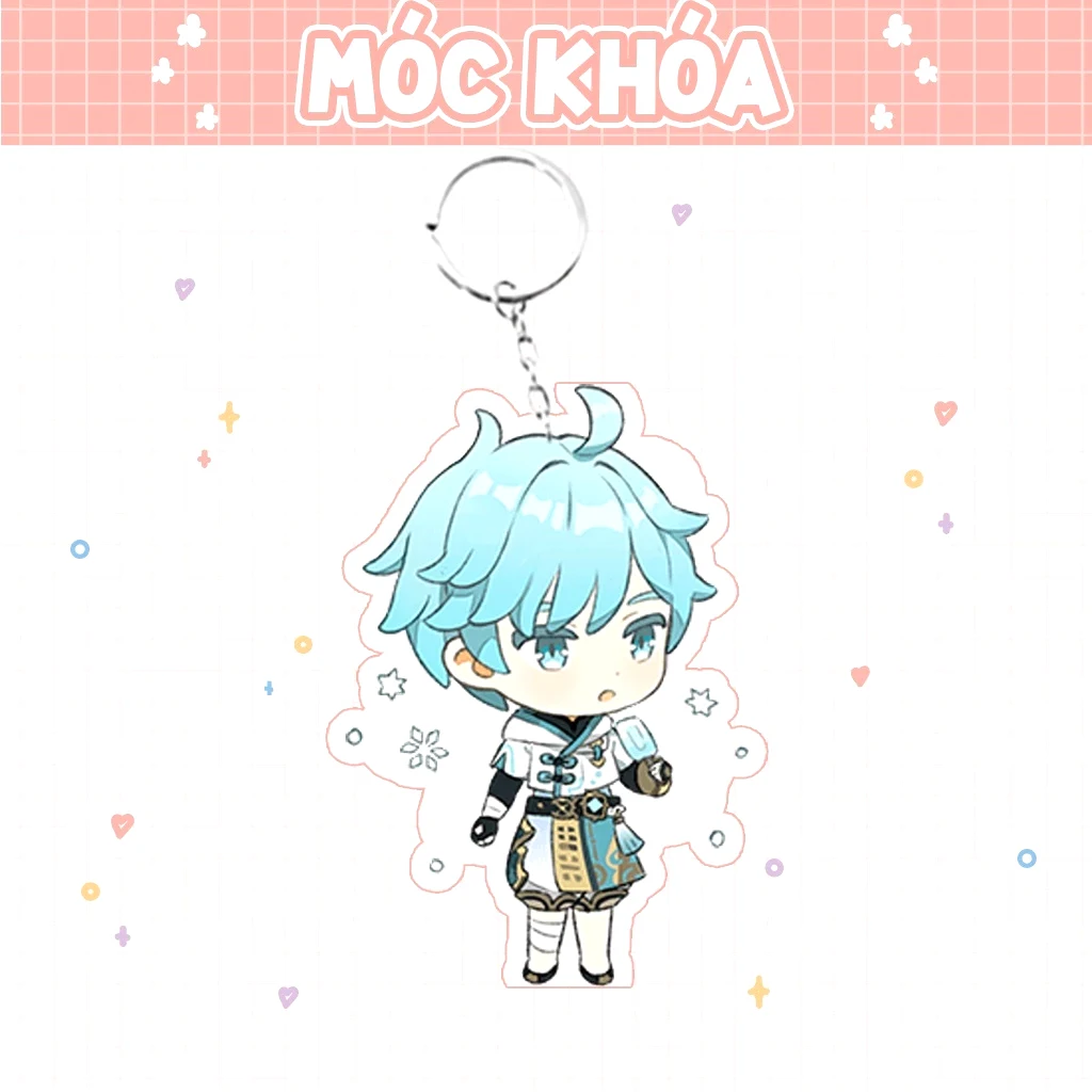 Móc Khóa Mô Hình Standee Đứng Để Bàn Chongyun Genshin Impact Đáng Yêu Chibi Trang Trí Quà Tặng, Chất Liệu Mica Trong Suốt In 2 Mặt, Kích Thước 5cm , Trang Trí Treo Cặp, Balo 2 Móc Khóa Mô Hình Standee Đứng Để Bàn Chongyun Genshin Impact Đáng Yêu Chibi Trang Trí Quà Tặng, Chất Liệu Mica Trong Suốt In 2 Mặt, Kích Thước 5cm , Trang Trí Treo Cặp, Balo 1