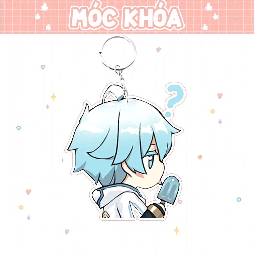 Móc Khóa Mô Hình Standee Đứng Để Bàn Chongyun Genshin Impact Đáng Yêu Chibi Trang Trí Quà Tặng, Chất Liệu Mica Trong Suốt In 2 Mặt, Kích Thước 5cm , Trang Trí Treo Cặp, Balo 3 Móc Khóa Mô Hình Standee Đứng Để Bàn Chongyun Genshin Impact Đáng Yêu Chibi Trang Trí Quà Tặng, Chất Liệu Mica Trong Suốt In 2 Mặt, Kích Thước 5cm , Trang Trí Treo Cặp, Balo 2