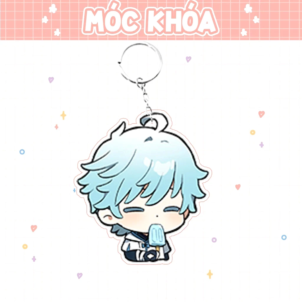 Móc Khóa Mô Hình Standee Đứng Để Bàn Chongyun Genshin Impact Đáng Yêu Chibi Trang Trí Quà Tặng, Chất Liệu Mica Trong Suốt In 2 Mặt, Kích Thước 5cm , Trang Trí Treo Cặp, Balo 4 Móc Khóa Mô Hình Standee Đứng Để Bàn Chongyun Genshin Impact Đáng Yêu Chibi Trang Trí Quà Tặng, Chất Liệu Mica Trong Suốt In 2 Mặt, Kích Thước 5cm , Trang Trí Treo Cặp, Balo 3