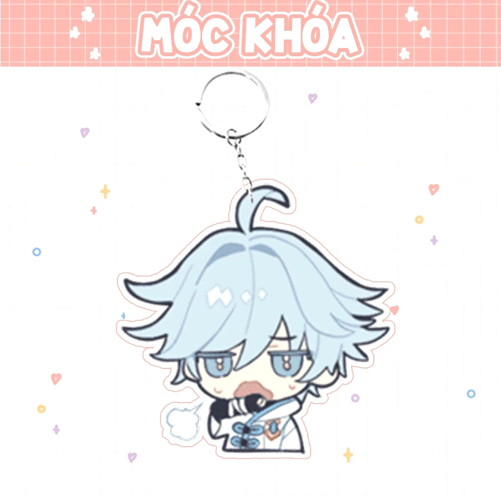Móc Khóa Mô Hình Standee Đứng Để Bàn Chongyun Genshin Impact Đáng Yêu Chibi Trang Trí Quà Tặng, Chất Liệu Mica Trong Suốt In 2 Mặt, Kích Thước 5cm , Trang Trí Treo Cặp, Balo 7 Móc Khóa Mô Hình Standee Đứng Để Bàn Chongyun Genshin Impact Đáng Yêu Chibi Trang Trí Quà Tặng, Chất Liệu Mica Trong Suốt In 2 Mặt, Kích Thước 5cm , Trang Trí Treo Cặp, Balo 6
