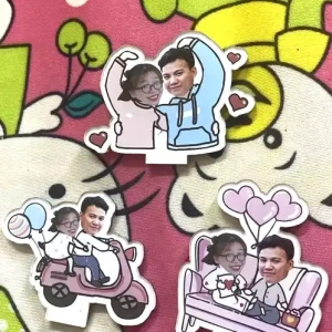 Móc Khoá Móc Chìa Khóa Đáng Yêu Cho Bé Cắt Ảnh Theo Yêu Cầu In Hình Cute, Chất Liệu Mica Trong Suốt In 2 Mặt, Kích Thước 5cm , Trang Trí Treo Cặp, Balo Quà 8/3 Quà Tặng Cho Phụ Nữ, Người Yêu, Bạn Gái, Tặng Mẹ In Theo Yêu Cầu 1