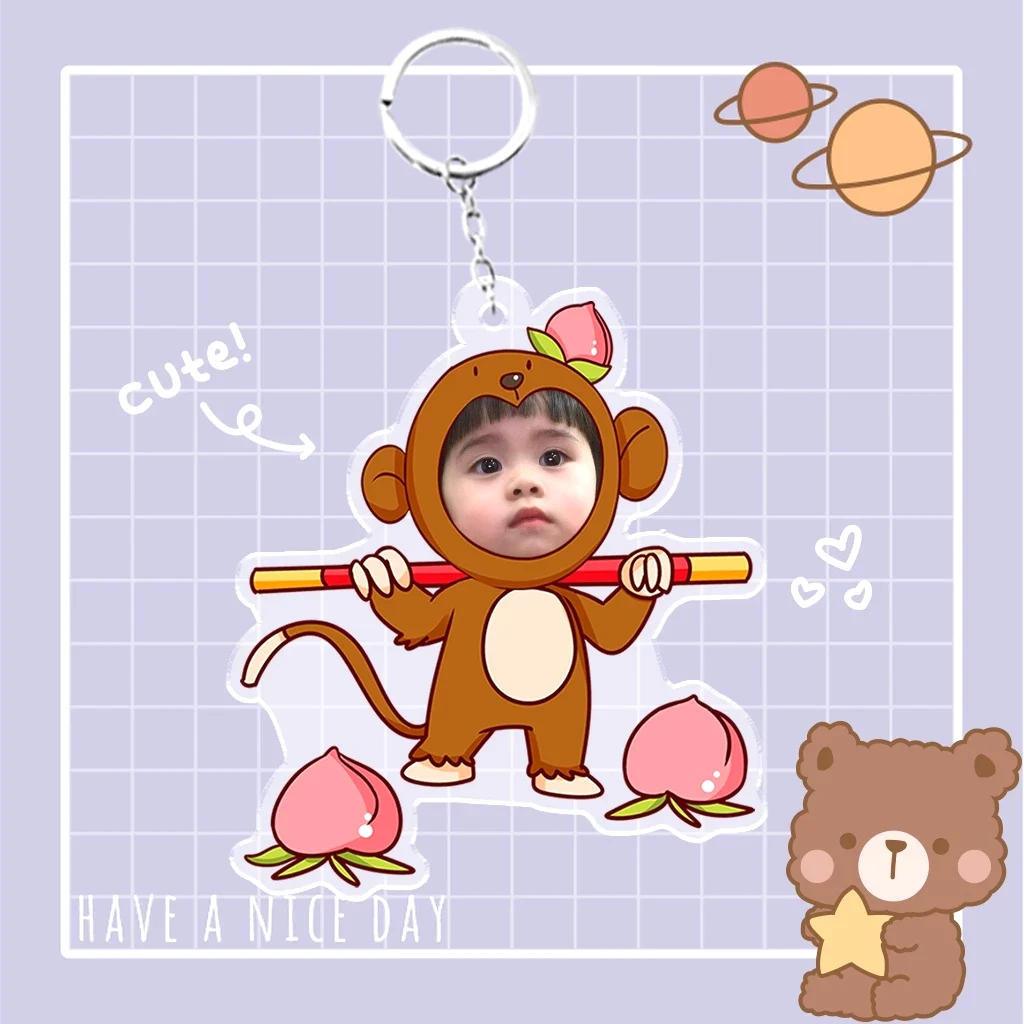 Móc Khóa Một Người Ghép Mặt 12 Con Giáp Chibi Theo Yêu Cầu Đáng Yêu Dễ Thương Đáng Yêu 9 Móc Khóa Một Người Ghép Mặt 12 Con Giáp Chibi Theo Yêu Cầu Đáng Yêu Dễ Thương Đáng Yêu 8
