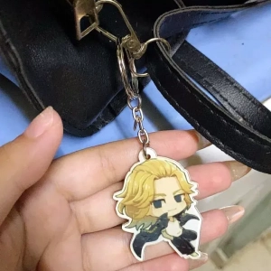 Móc Khóa Nhân Vật Phim Hoạt Hình Tokyo Revengers, Mica Trong Suốt In 2 Mặt, Kích Thước 5cm , Trang Trí Treo Cặp, Balo