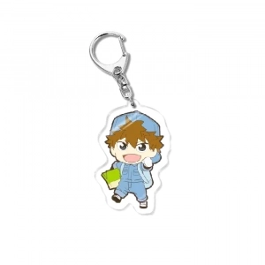 Móc Khóa Nhựa Acrylic Hình Hataraku Saibou Anime Cells At Work - Hatarakulàm Quà Tặng Bạn Bè, Chất Liệu Mica Trong Suốt In 2 Mặt, Kích Thước 5cm , Trang Trí Treo Cặp, Balo 1