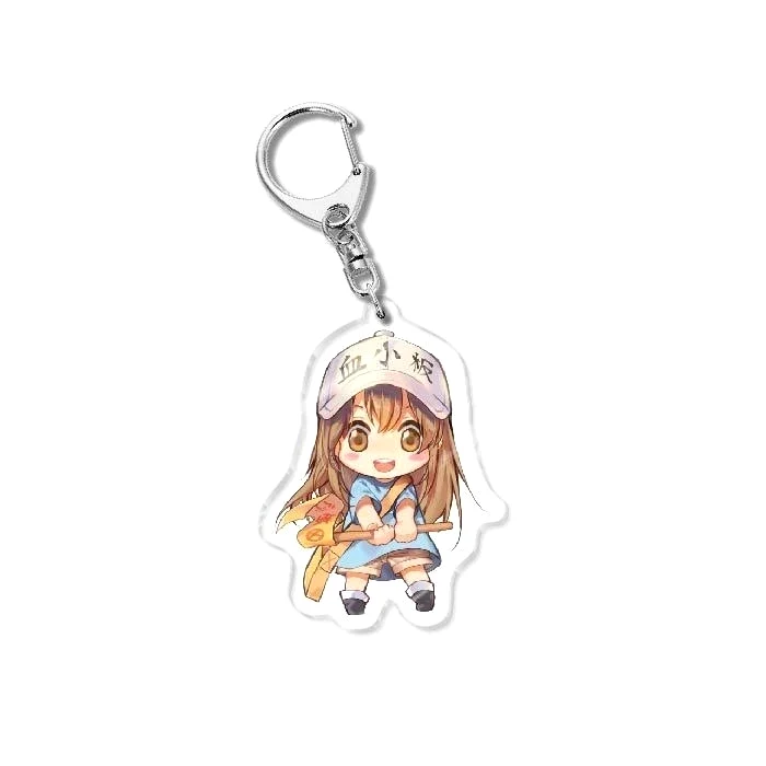 Móc Khóa Nhựa Acrylic Hình Hataraku Saibou Anime Cells At Work - Hatarakulàm Quà Tặng Bạn Bè, Chất Liệu Mica Trong Suốt In 2 Mặt, Kích Thước 5cm , Trang Trí Treo Cặp, Balo 9 Móc Khóa Nhựa Acrylic Hình Hataraku Saibou Anime Cells At Work - Hatarakulàm Quà Tặng Bạn Bè, Chất Liệu Mica Trong Suốt In 2 Mặt, Kích Thước 5cm , Trang Trí Treo Cặp, Balo 8