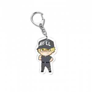 Móc Khóa Nhựa Acrylic Hình Hataraku Saibou Anime Cells At Work - Hatarakulàm Quà Tặng Bạn Bè, Chất Liệu Mica Trong Suốt In 2 Mặt, Kích Thước 5cm , Trang Trí Treo Cặp, Balo