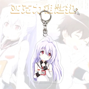 Móc Khoá Plastic Memories Anime Key Chain Women Isla Error Mizugaki Tsukasac Trong Suốt, Mica Trong Suốt In 2 Mặt, Kích Thước 5cm , Trang Trí Treo Cặp, Balo 1