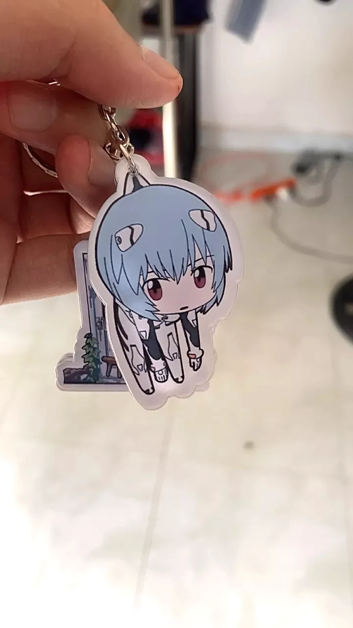 Móc Khoá Shin Seiki Evangelion Ikari Shinji Chibi Móc Khoá Quà Lưu Niệm Móc Khoá Phụ Kiện Móc Khoá Bằng Arcrylic Dễ Thương Trang Trí Mica Trong Suốt In 2 Mặt, Kích Thước 5cm , Trang Trí Treo Cặp, Balo 1 Móc Khoá Shin Seiki Evangelion Ikari Shinji Chibi Móc Khoá Quà Lưu Niệm Móc Khoá Phụ Kiện Móc Khoá Bằng Arcrylic Dễ Thương Trang Trí Mica Trong Suốt In 2 Mặt, Kích Thước 5cm , Trang Trí Treo Cặp, Balo