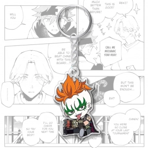 Móc Khóa Sk8 The Infinity Anime Manga Chibi Cute Quà Tặng Cho Cặp Đôi Bạn Bè Gia Đình, Theo Yêu Cầu Mica Trong Suốt In 2 Mặt , Trang Trí Treo Cặp, Balo 1