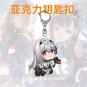Móc Khóa The Goddess Of Victory Anime Keychain Marian Anis Neon Acrylic Key Chain Man Kawaii, Mica Trong Suốt In 2 Mặt, Kích Thước 5cm , Trang Trí Treo Cặp, Balo 1