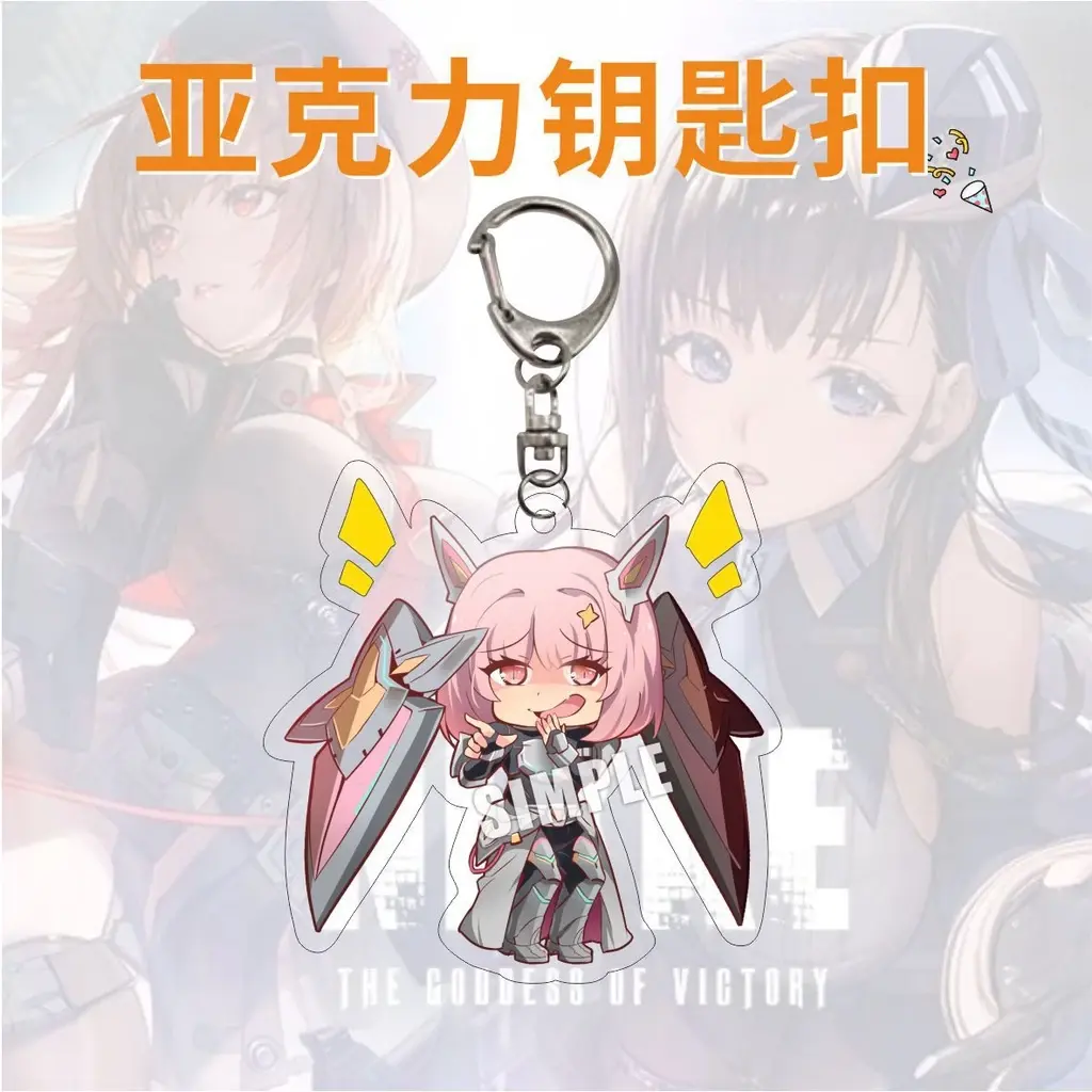 Móc Khóa The Goddess Of Victory Anime Keychain Marian Anis Neon Acrylic Key Chain Man Kawaii, Mica Trong Suốt In 2 Mặt, Kích Thước 5cm , Trang Trí Treo Cặp, Balo 5 Móc Khóa The Goddess Of Victory Anime Keychain Marian Anis Neon Acrylic Key Chain Man Kawaii, Mica Trong Suốt In 2 Mặt, Kích Thước 5cm , Trang Trí Treo Cặp, Balo 4