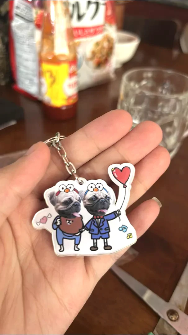 Móc Khóa Theo Yêu Cầu In Hình Chibi Cute Cặp Đôi , Dành Cho Bạn Bè Người Yêu, Bạn Bè, Người Thân, Làm Theo Yêu Cầu, Chất Liệu Mica Trong Suốt In 2 Mặt, Kích Thước 5cm , Trang Trí Treo Cặp, Balo 3 Móc Khóa Theo Yêu Cầu In Hình Chibi Cute Cặp Đôi , Dành Cho Bạn Bè Người Yêu, Bạn Bè, Người Thân, Làm Theo Yêu Cầu, Chất Liệu Mica Trong Suốt In 2 Mặt, Kích Thước 5cm , Trang Trí Treo Cặp, Balo 2