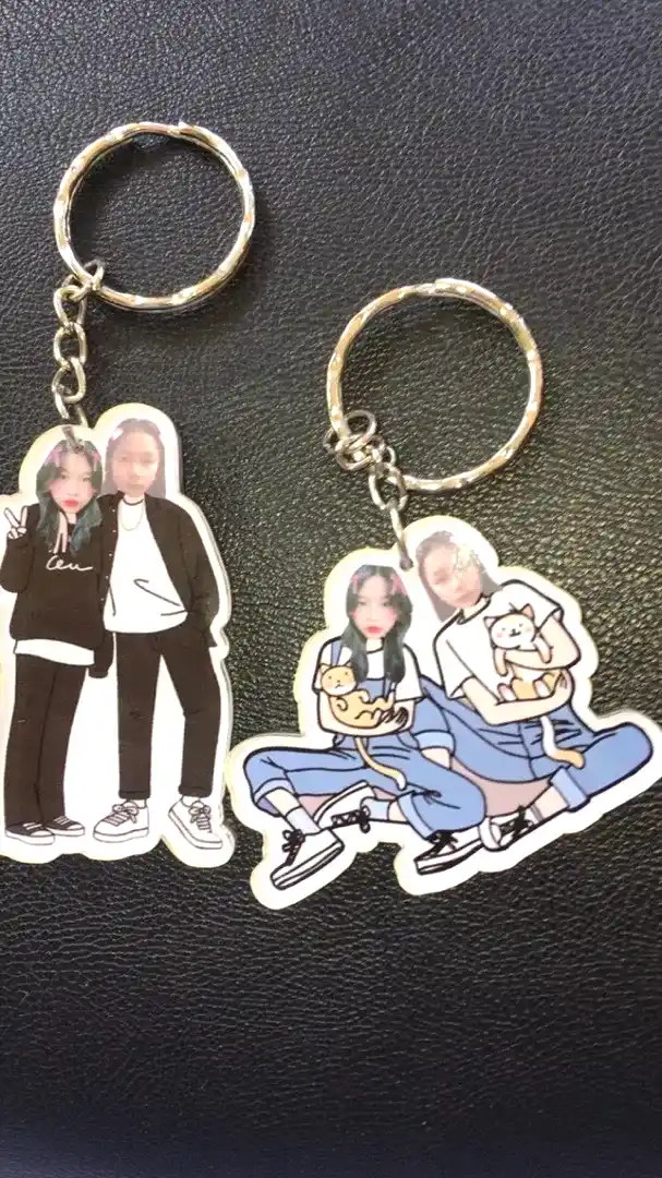 Móc Khóa Theo Yêu Cầu In Hình Chibi Cute Cặp Đôi , Dành Cho Bạn Bè Người Yêu, Bạn Bè, Người Thân, Làm Theo Yêu Cầu, Chất Liệu Mica Trong Suốt In 2 Mặt, Kích Thước 5cm , Trang Trí Treo Cặp, Balo 6 Móc Khóa Theo Yêu Cầu In Hình Chibi Cute Cặp Đôi , Dành Cho Bạn Bè Người Yêu, Bạn Bè, Người Thân, Làm Theo Yêu Cầu, Chất Liệu Mica Trong Suốt In 2 Mặt, Kích Thước 5cm , Trang Trí Treo Cặp, Balo 5