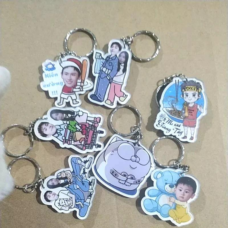 Móc Khóa Theo Yêu Cầu In Hình Chibi Cute Cặp Đôi , Dành Cho Bạn Bè Người Yêu, Bạn Bè, Người Thân, Làm Theo Yêu Cầu, Chất Liệu Mica Trong Suốt In 2 Mặt, Kích Thước 5cm , Trang Trí Treo Cặp, Balo 9 Móc Khóa Theo Yêu Cầu In Hình Chibi Cute Cặp Đôi , Dành Cho Bạn Bè Người Yêu, Bạn Bè, Người Thân, Làm Theo Yêu Cầu, Chất Liệu Mica Trong Suốt In 2 Mặt, Kích Thước 5cm , Trang Trí Treo Cặp, Balo 8
