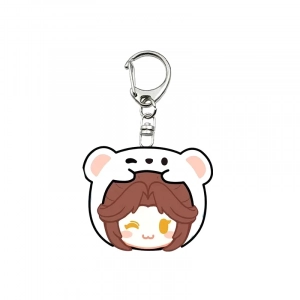 Móc Khoá Thiên Quan Tứ Phúc Cáo Chồn Tạ Liên Hoa Thành Chibi Cute Phụ Kiện Trang Trí Dễ Thương In Hình 2 Mặt Rõ Nét 1